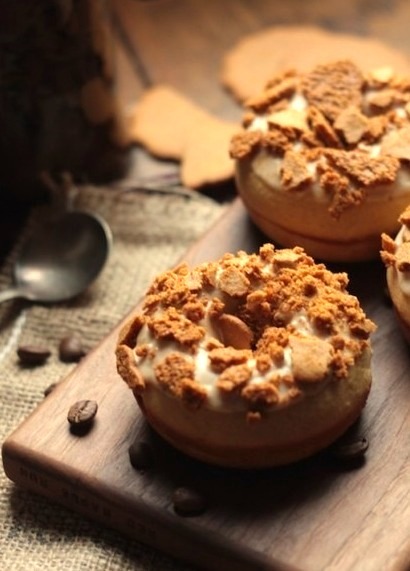 Gingerbread Coffee Baked Doughnuts Country Cleaver