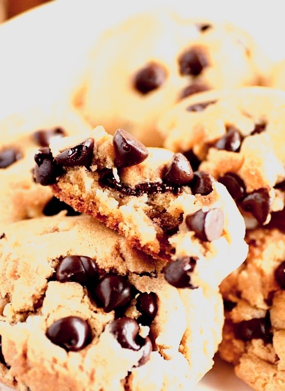 Coconut oil chocolate chip cookies