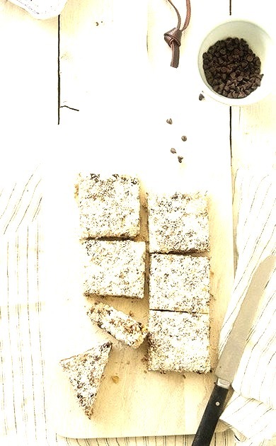 Coconut, Chocolate, and Almond Bar Bakers Royale on We Heart It.