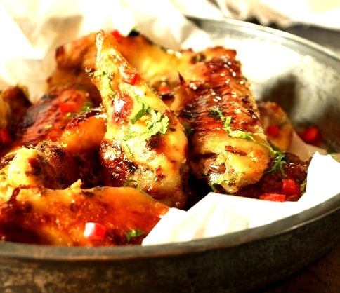 Chicken Wings with Coconut Milk Follow